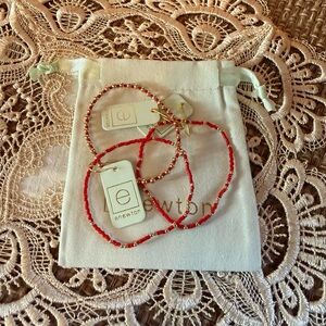 Enewton 3 Pc Red Valentines Bracelet Set ❤️